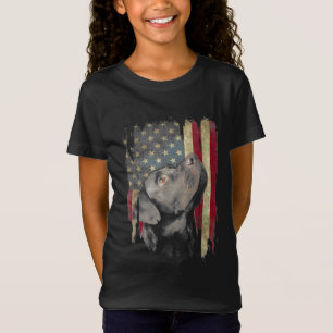 T-Shirt Black Labrador Gift États-Unis Propriétaire du lab