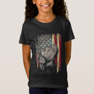 T-Shirt Black Labrador Gift États-Unis Propriétaire du lab