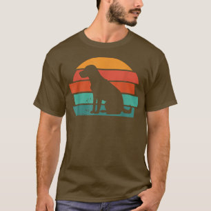 T-shirt Black Labrador Lover Dog Propriétaire Retro Vintag