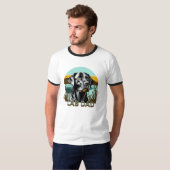 T-shirt Black Labrador Retriever | Lab Papa (Devant entier)