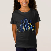 T-Shirt Black Lightning Heroes (Devant)