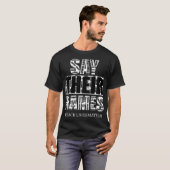 T-shirt Black Lives Matt : Dire leurs noms (Devant entier)