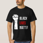 T-shirt Black Lives Matter (Devant)