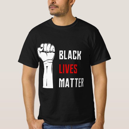 T-shirt Black Lives Matter (Devant)