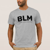 T-shirt Black Lives Matter BLM (Devant)