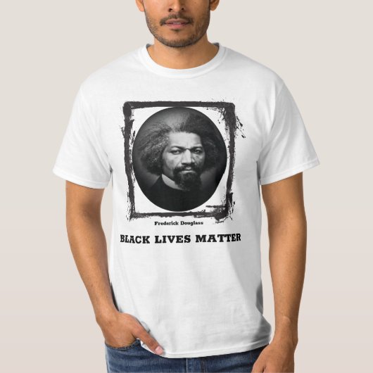 T-shirt Black Lives Matter Frederick Douglass (Devant)