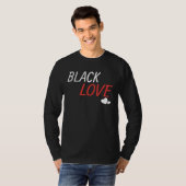 T-shirt Black Love is a Beautiful Work of African Couple (Devant entier)