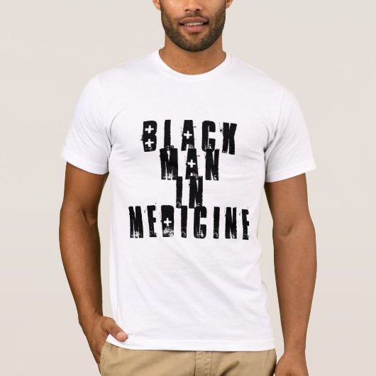 T-shirt "Black Man In Medicine" (Devant)