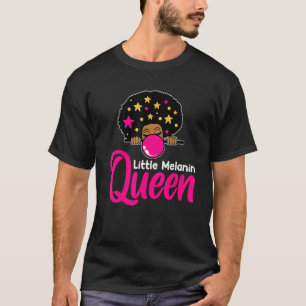 T-shirt Black Melanin School Queen Black Queen Afro Melani