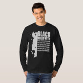 T-shirt Black Mixed With Black History Month African Ameri (Devant entier)