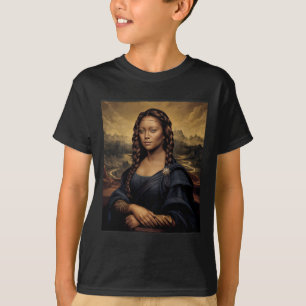 T-shirt Black Mona Lisa Histoire noire Reine africaine
