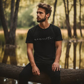 T-Shirt Black Namaste