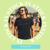 T-Shirt Black Namaste