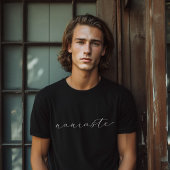 T-Shirt Black Namaste
