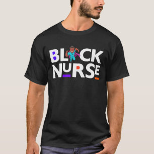 T-shirt Black Nurse Melanin Homme Infirmières Femmes Peau 