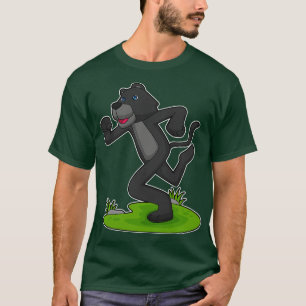 T-shirt Black Phanter Running Fitness