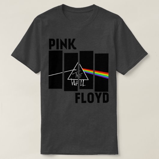 T-shirt Black PinksFloyd Art Music Cadeau (Design devant)