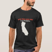 T-shirt Black Point Green Point Californie États-Unis Amér (Devant)