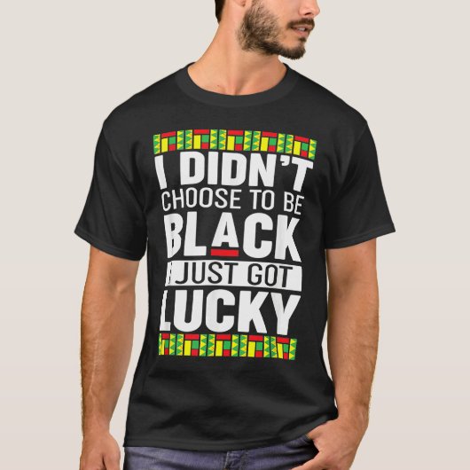 T-shirt Black Pride  Black History Month (Devant)