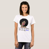 T-shirt Black Pride - Femme noire forte - Histoire noire (Devant entier)