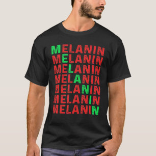 T-shirt Black Pride Melanin Afro Queens Kings