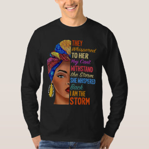 T-shirt Black Queen African American Ils ont murmuré - Je 