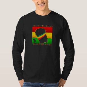 T-shirt Black Queen African Black Girl Histoire Noire M