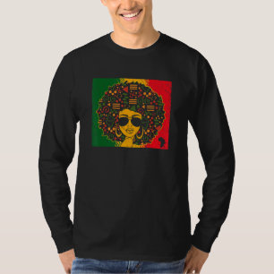 T-shirt Black Queen African Black Girl Histoire Noire M