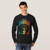 T-shirt Black Queen - Black History Mois & Pride Cadeau (Devant entier)