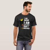 T-shirt Black Queen Lady Curly Naturel Afro-Africain Améri (Devant entier)