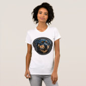 T-shirt Black Rottweiler (Devant entier)