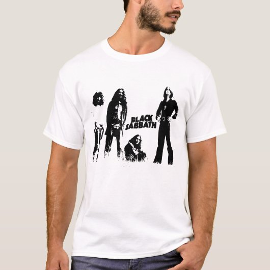 T-shirt Black Sabbath Group (Devant)
