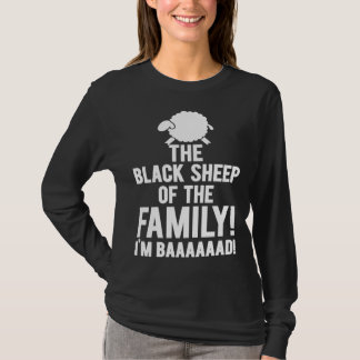 T-shirt Black Sheep Family I m Baaaaad Toy