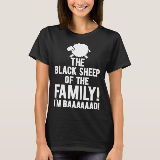 T-shirt Black Sheep Family I m Baaaaad Toy