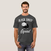 T-shirt Black Sheep Squad Funny Black Sheep (Devant entier)