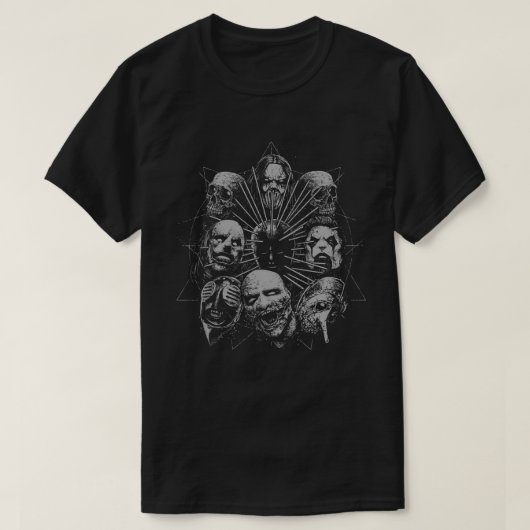 T-shirt Black Slipknot Band (Design devant)