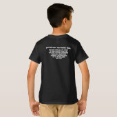 T-shirt Black T - vet-er-uhn fah-thers (Dos entier)