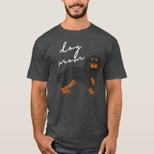 T-shirt Black & Tan Cavalier King Charles Spaniel Chien Ma
