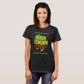 T-shirt Black Teacher Magic African American Black History (Devant entier)