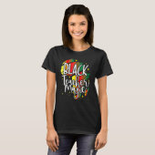 T-shirt Black Teacher Magic Black History Month African Am (Devant entier)