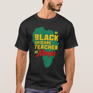 T-shirt Black Teacher Magic Melanin Pride Black History
