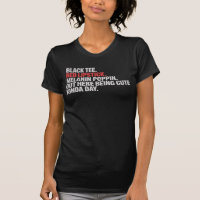 Black Tee rouge Léman Melanin Poppin Africain
