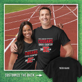 T-shirt Black Tomball Jr. High Cougars Cross Country