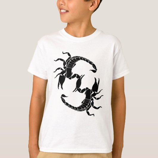 T-shirt Black & White Letter S (Devant)