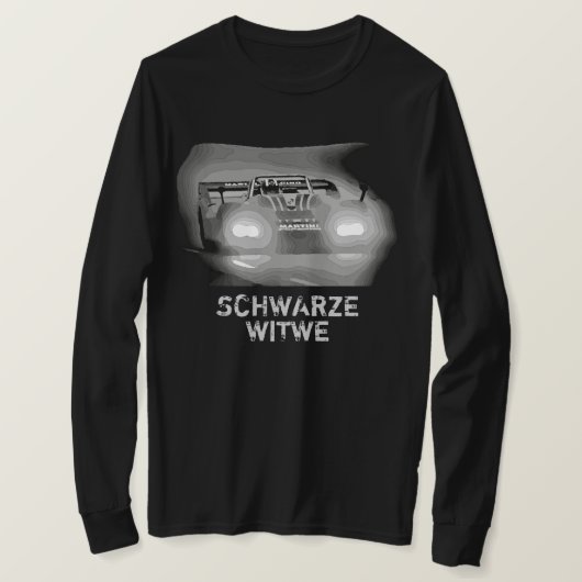 T-shirt Black Widow Racing 1976 (Design devant)