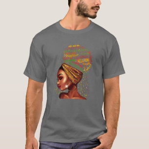 T-shirt Black Woman God Say I Am African American Lady Bla