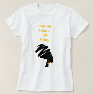 T-shirt Black Woman Melanin et Honey Shirt