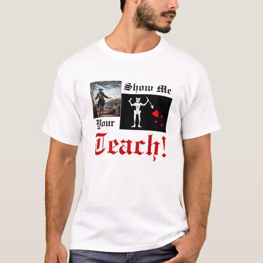T-shirt Blackbeard III (Devant)