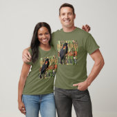 T-shirt Blackbird à ailes rouges (Unisexe)