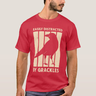 T-shirt Blackbird Gracker Bird Design pour la pinte Birdwa